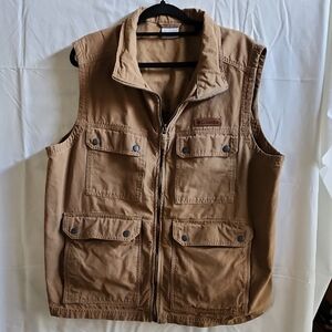 Columbia Canvas Utility Men's Vest. Size XL
